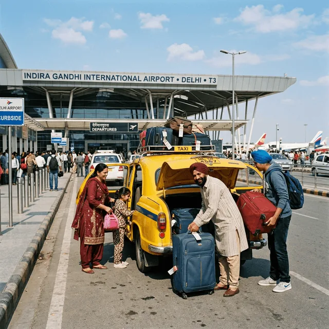 Airport transfer taxi service from Jalandhar to Amritsar, Chandigarh, and Delhi by Ozel Cabs