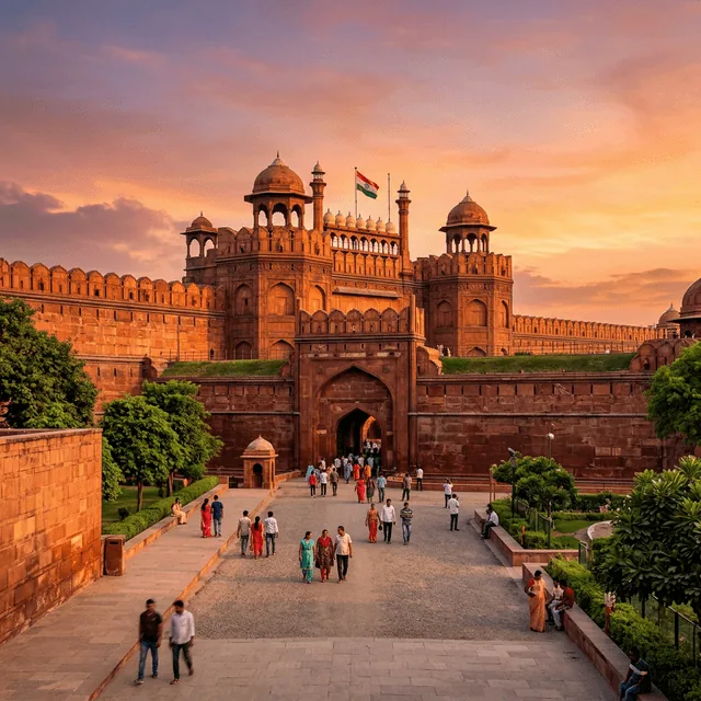 Red Fort Delhi Sightseeing